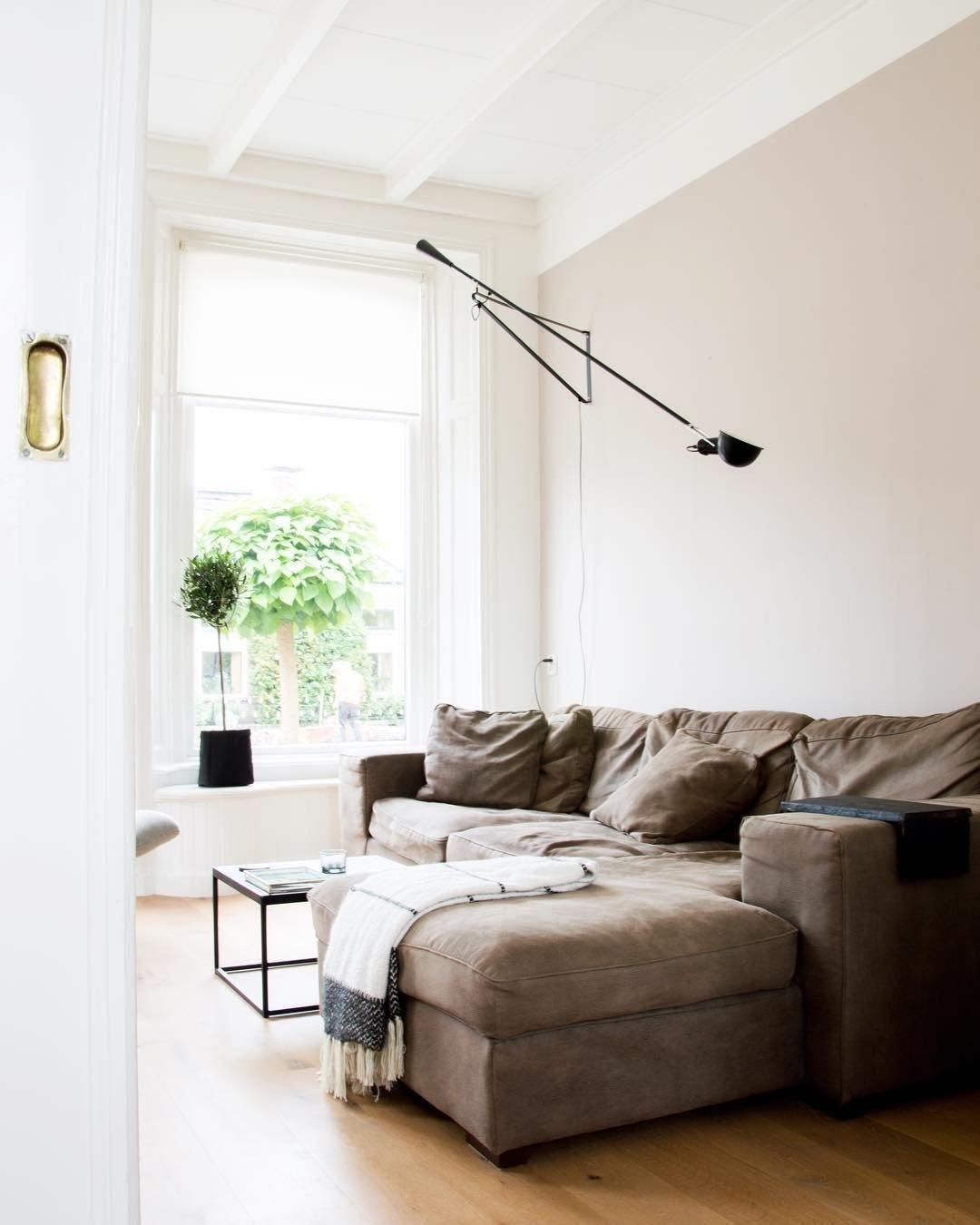 Cid Modern Minimalist Long Arm Wall Lamp-Neutral Decor