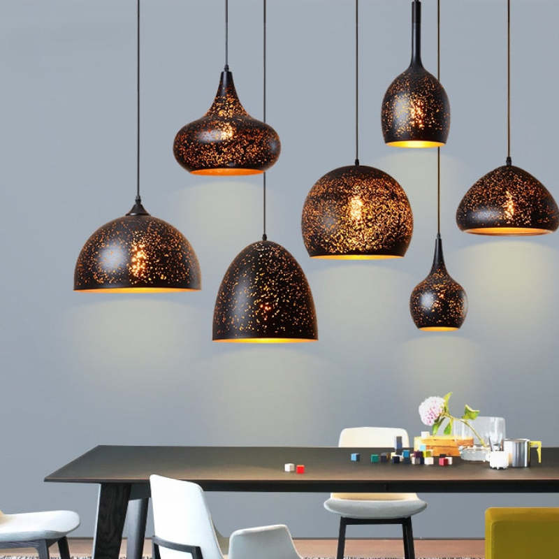 Alessio Geometry Pendant Light, 7 Style - Neutral Decor