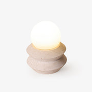 Dylis Lithos Rechargeable Table Lamp-Neutral Decor