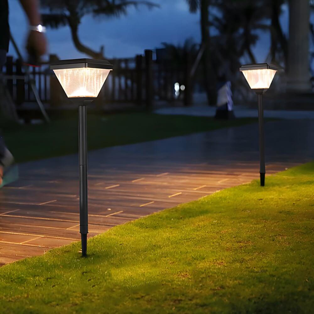 Rya Modern LED ABS Outdoor Pathway Post Light