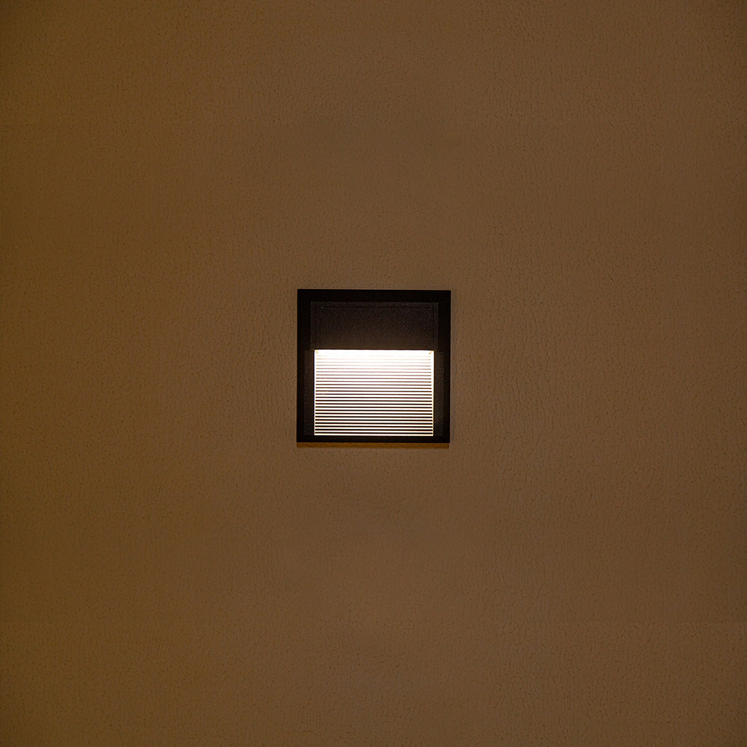 Lester Geometric LED Minimalist Outdoor Step Lights