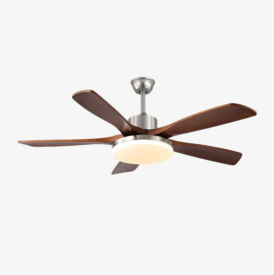 Orvian Modern Wood Ceiling Fan Light-Neutral Decor