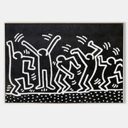 Keith Haring Style Painting KS009 - Neutralighting