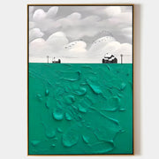 Plaster Art Texture Painting SG199 - Neutralighting