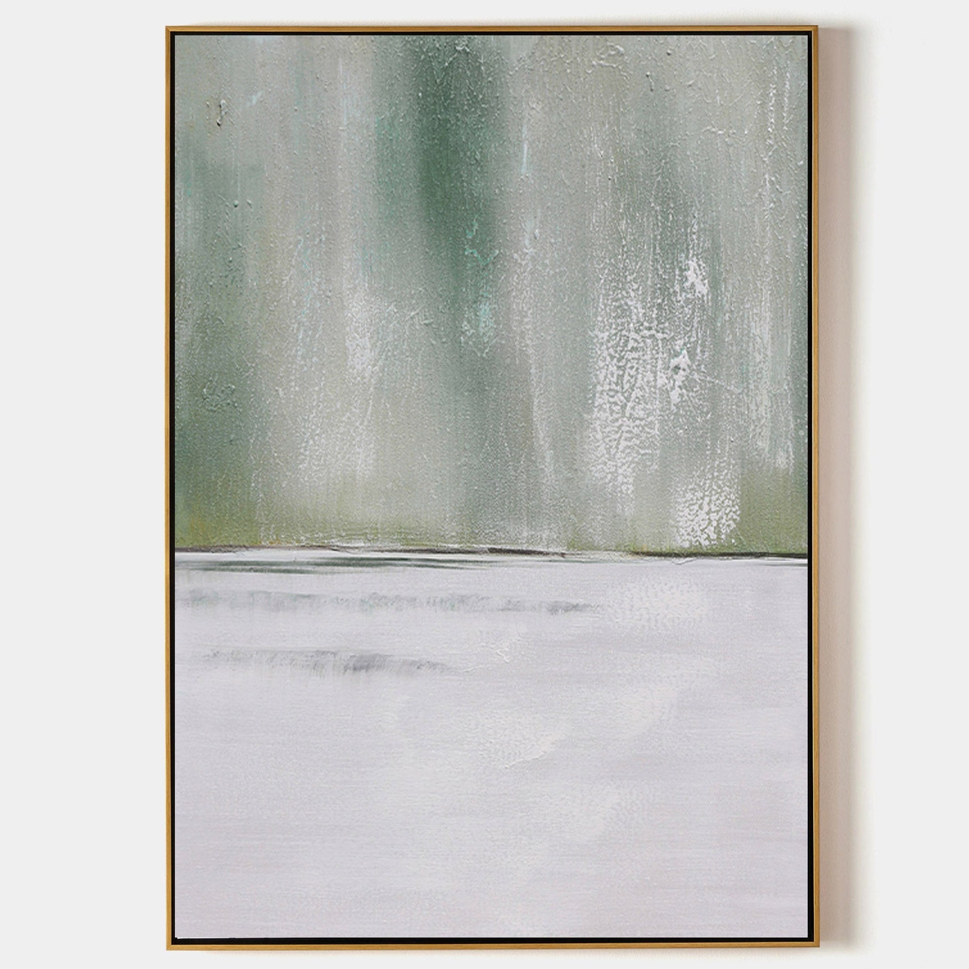 Abstract Green Painting ABAV161 - Neutralighting