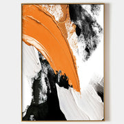 Yellow And Black Abstract Painting ABAV127 - Neutralighting
