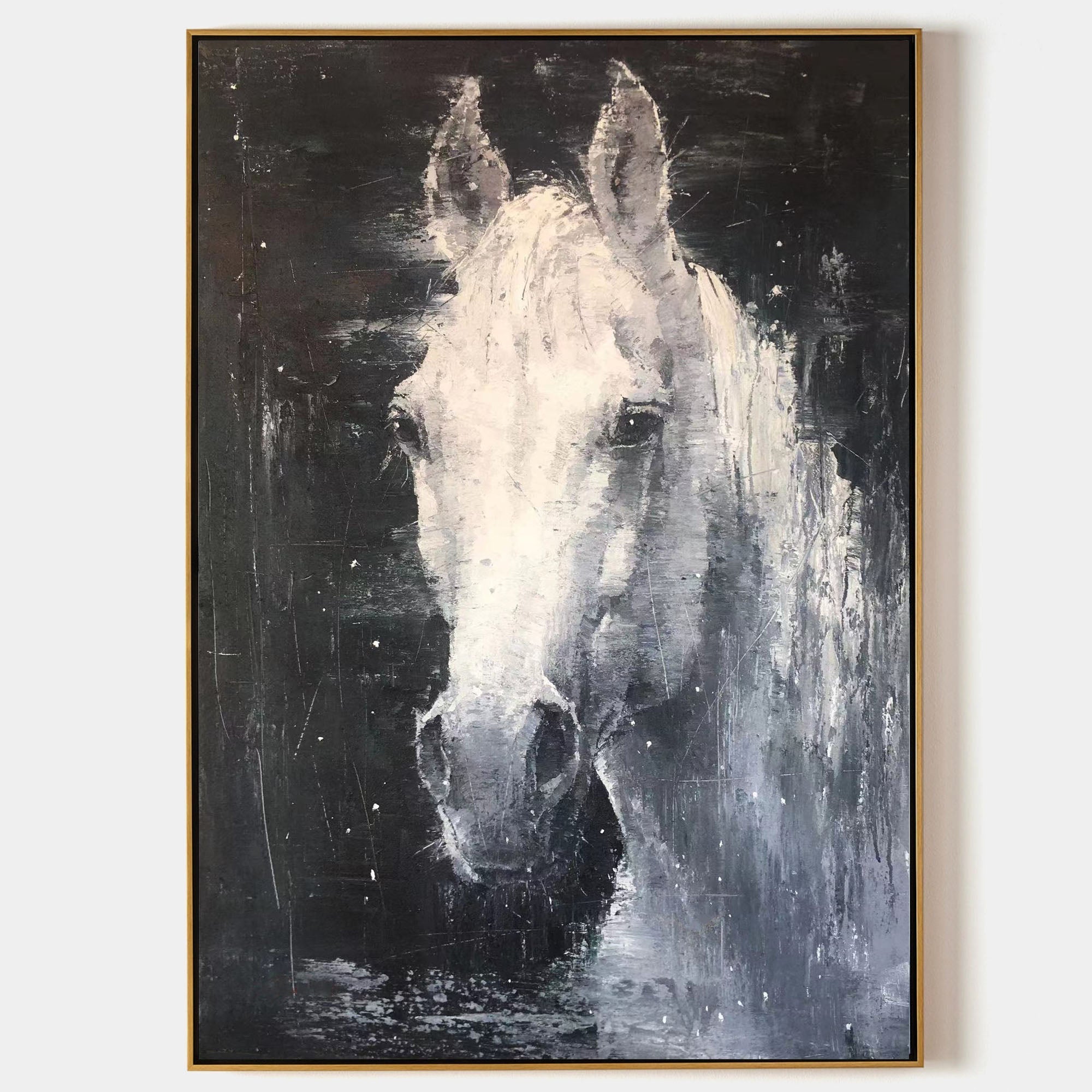 White Horse Painting ANH39 - Neutralighting