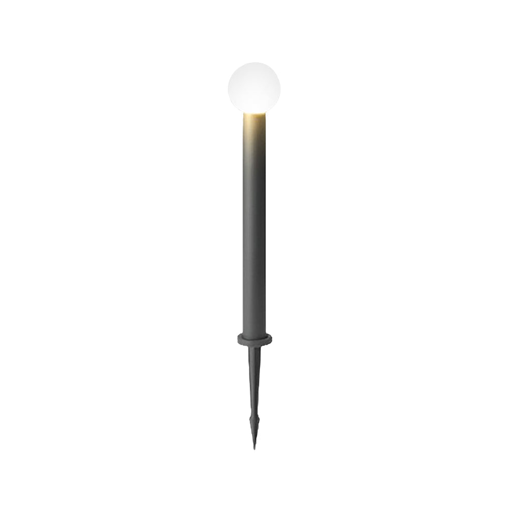 Miclle Elegant Round Ball LED Steel Outdoor Pathway Light