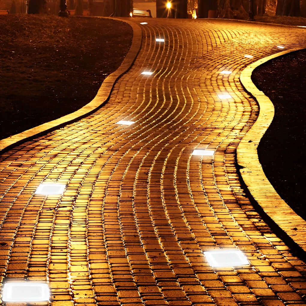 Maglene Ice Cube Colorful Modern  Crystal Outdoor Step Lights