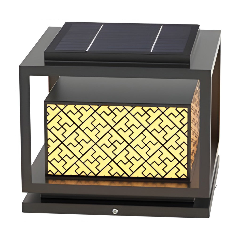 Hetty Square Modern Solar Outdoor Light