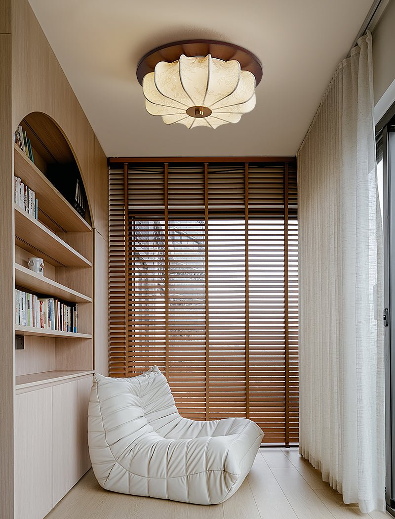 Ylvsen Fabric Ceiling Light-Neutral Decor