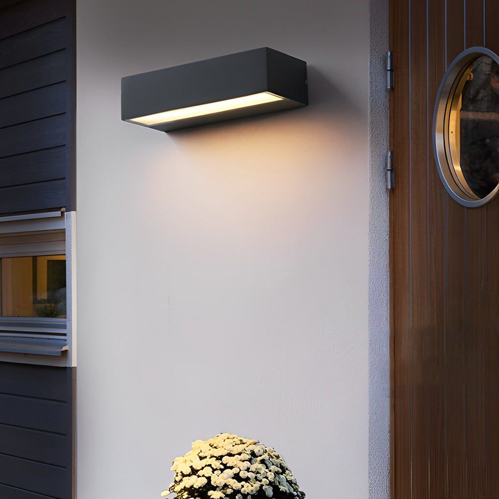 Rosemary Minimalist Strip Outdoor Wall Washer Light