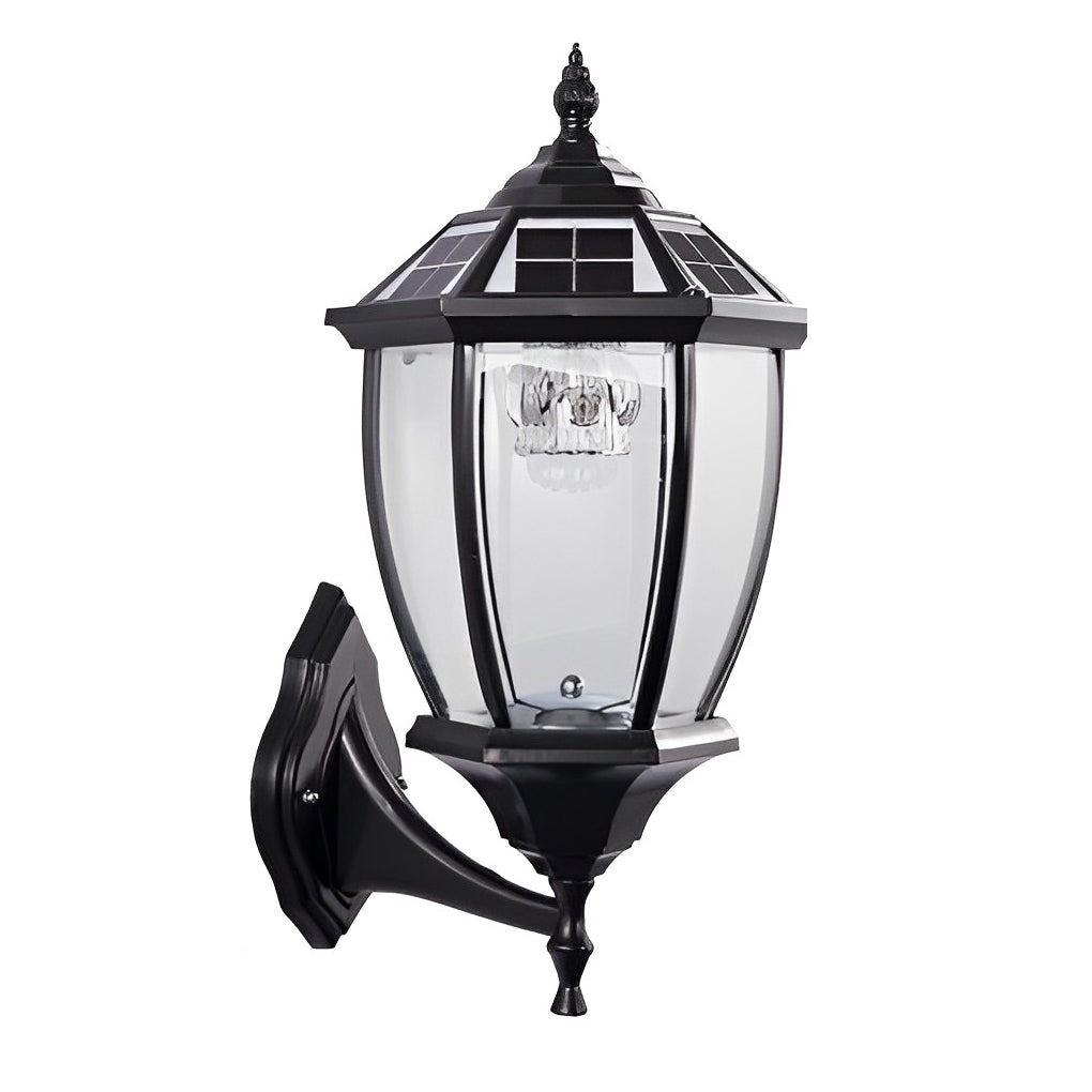 Tyler Led Vintage Solar Fence Outdoor Post Lights
