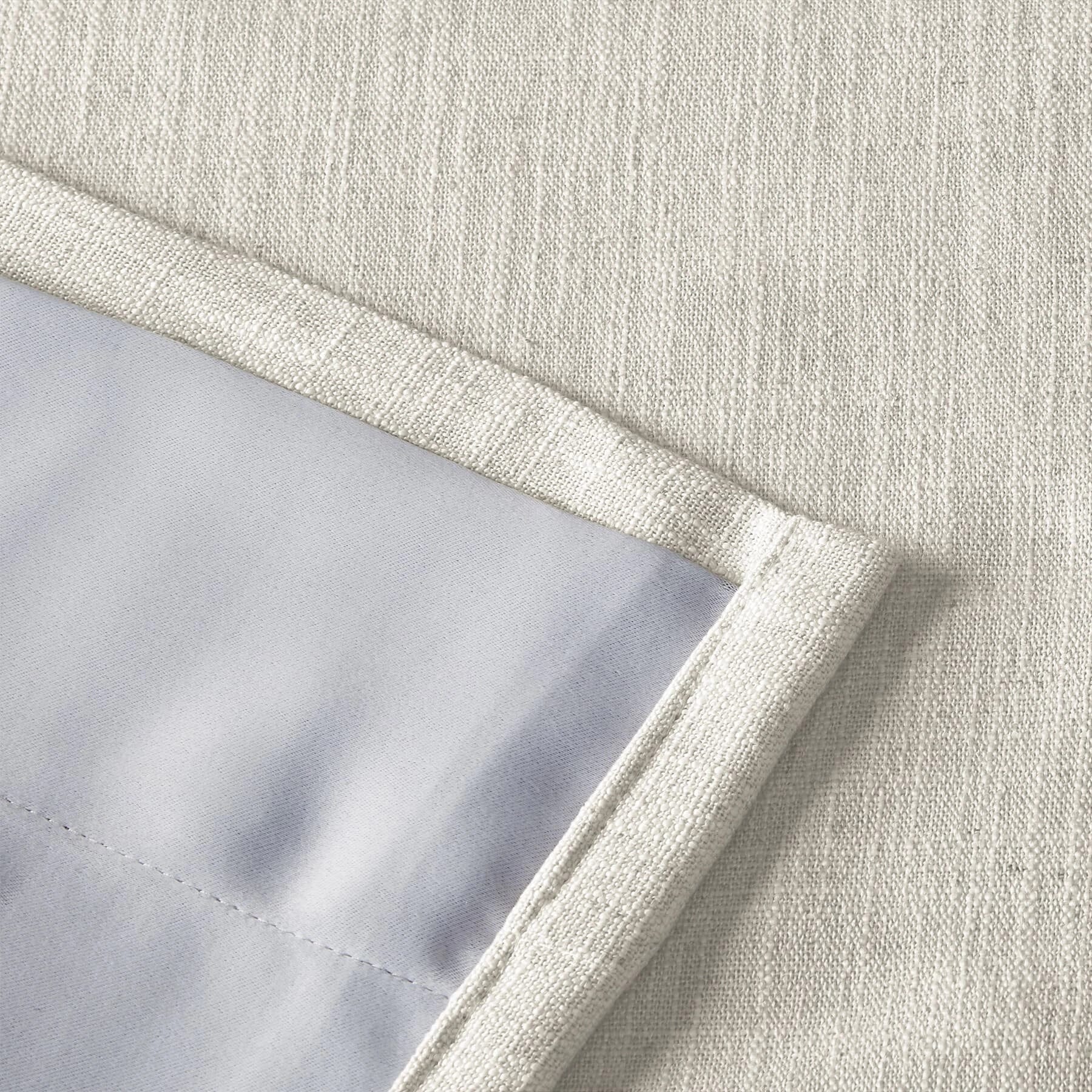 Lily Linen Cafe Curtains-Neutral Decor