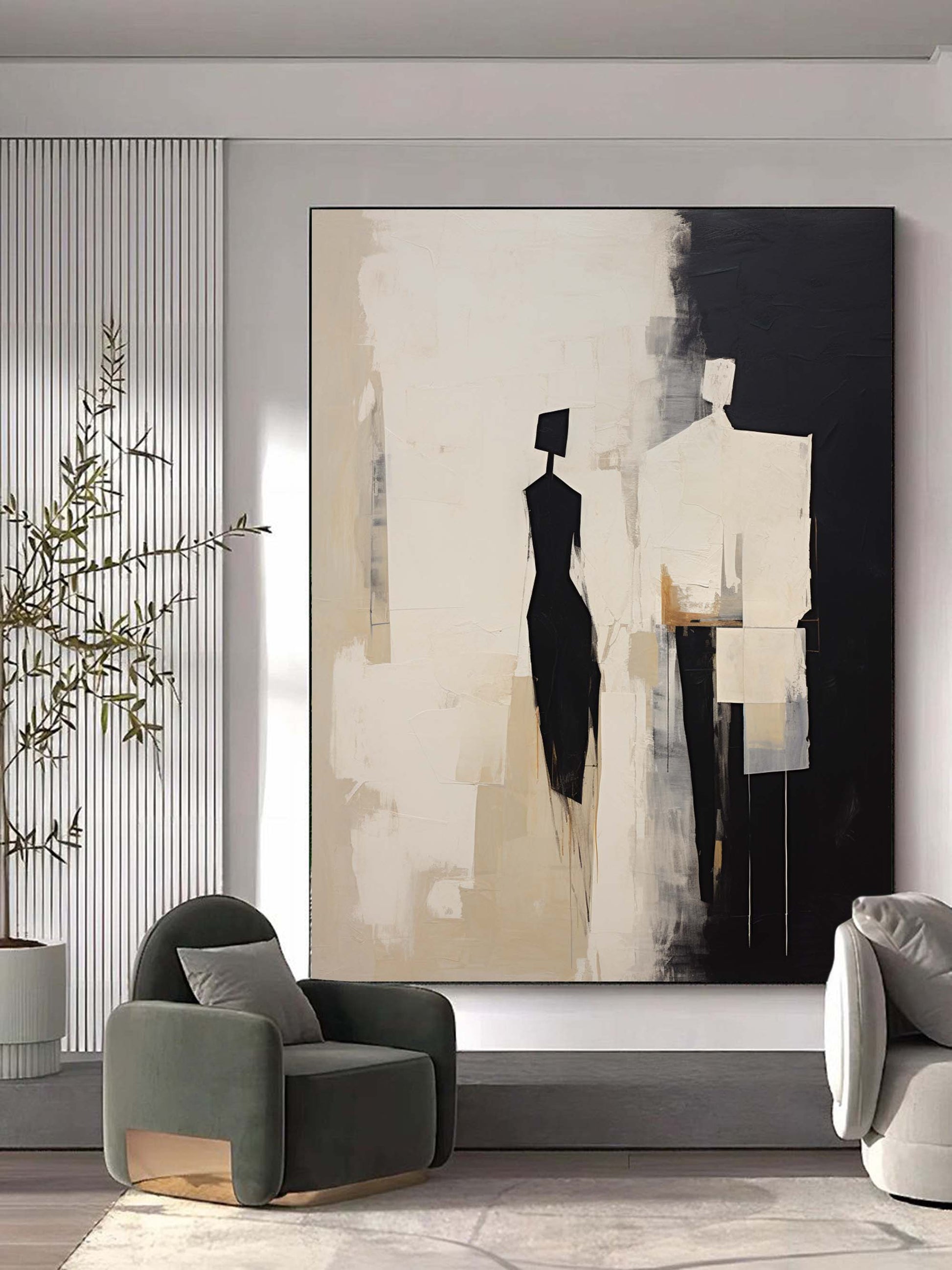Contemporary Minimalist Art MA019 - Neutralighting