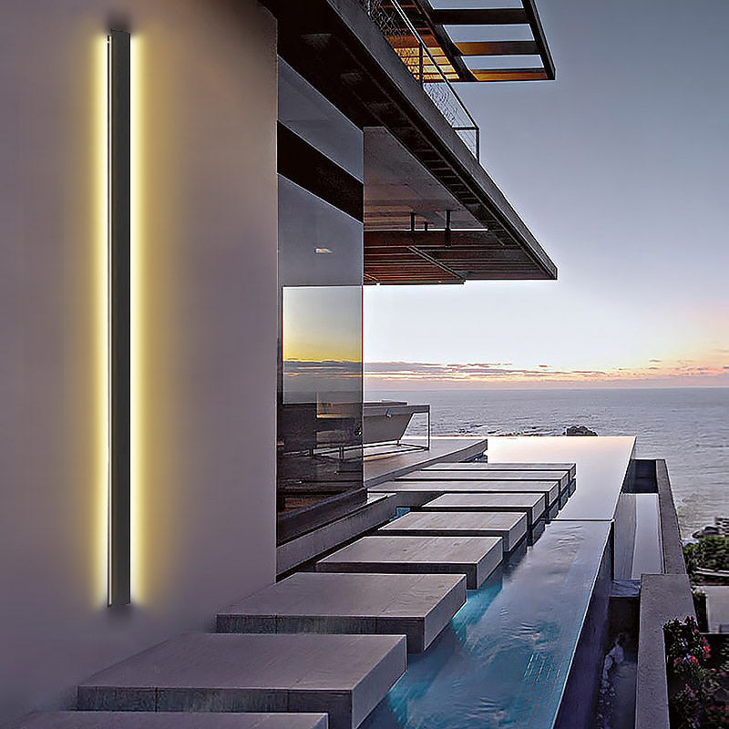 Neal Long LED Linear Modern Outdoor Wall Light