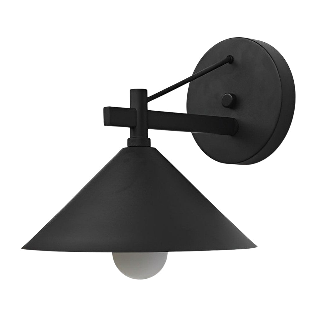 Prirose Conical Retro American Outdoor Wall Sconce