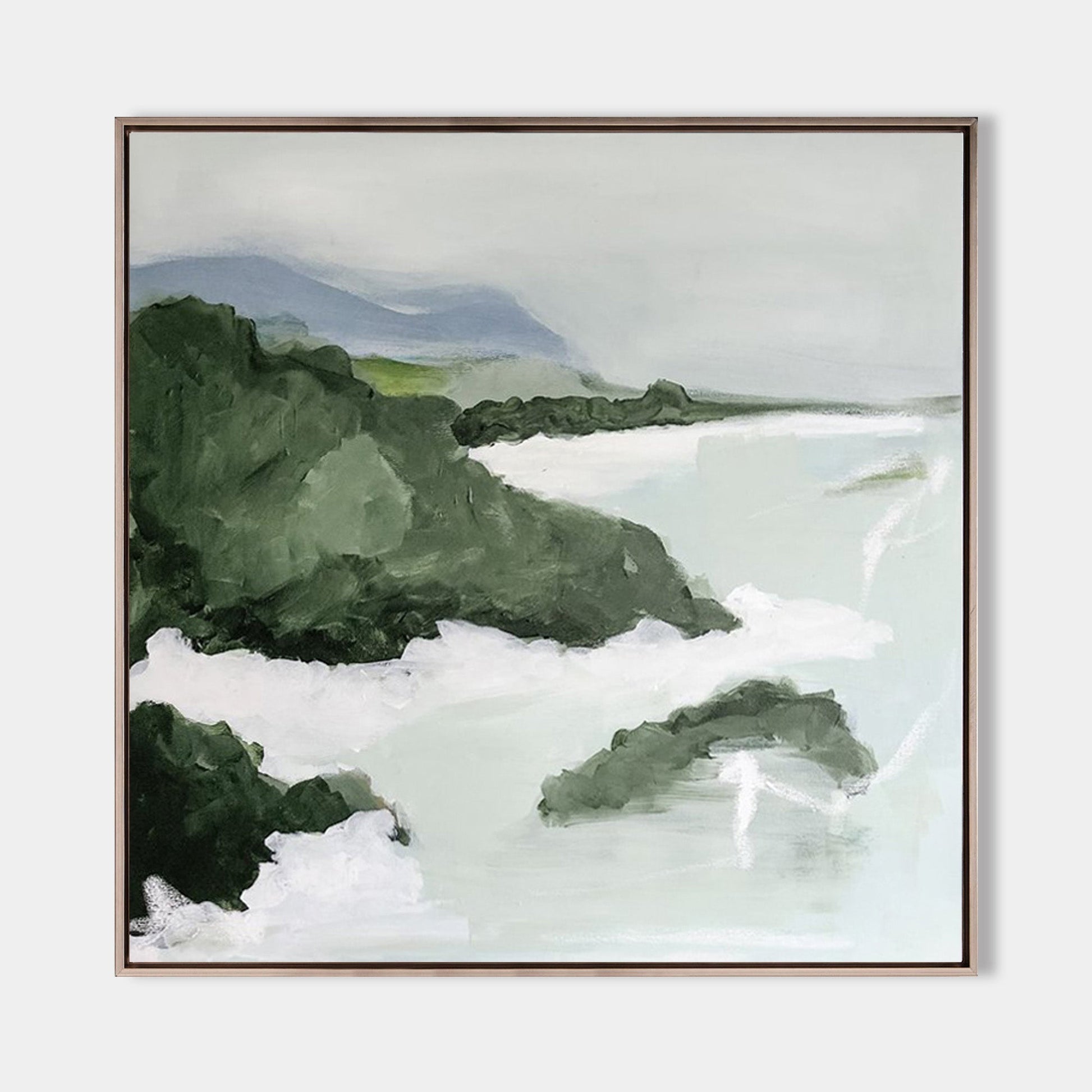 Green Landscape Abstract Art ABLS21 - Neutralighting