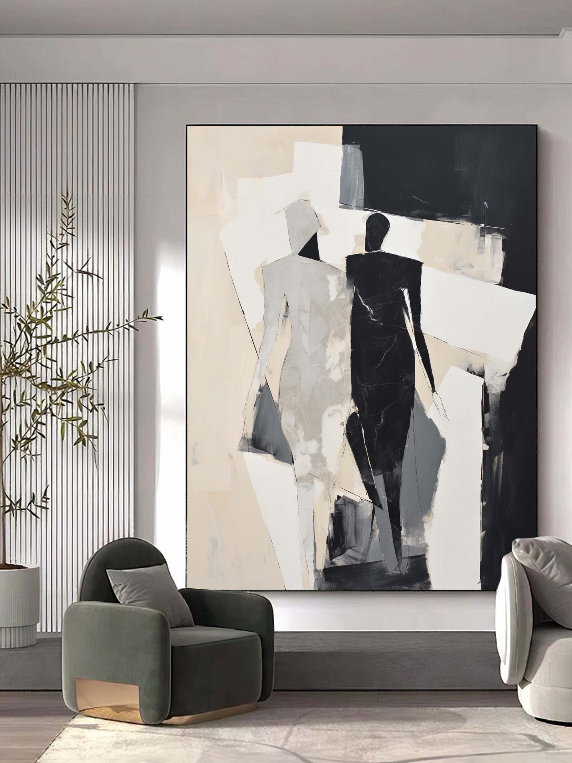 Contemporary Minimalist Art MA026 - Neutralighting
