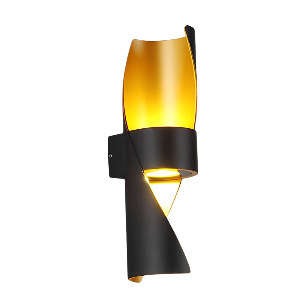 Wever Spiral Outdoor Wall Mounted Light