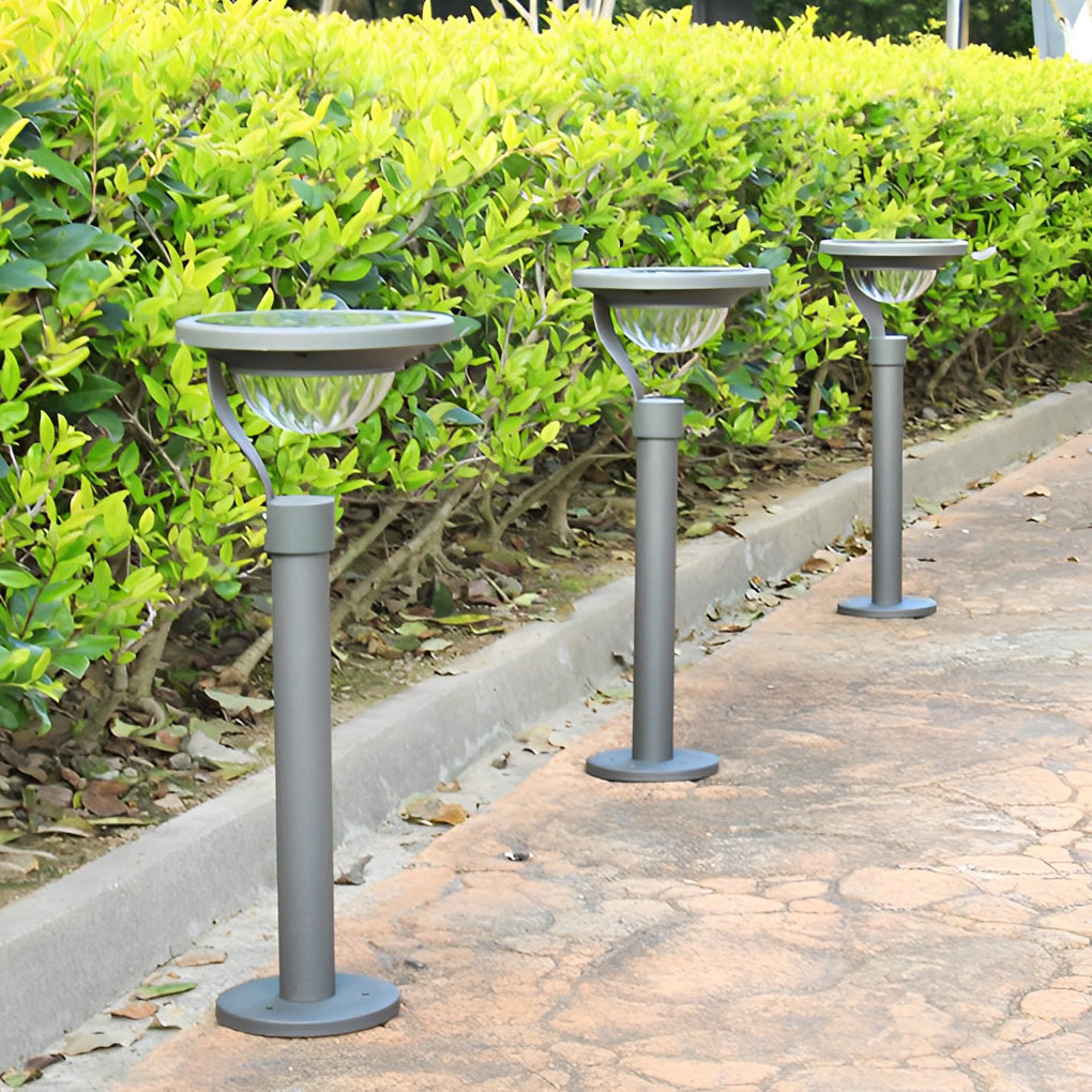Esralda Modern Solar LED Outdoor Lawn Light