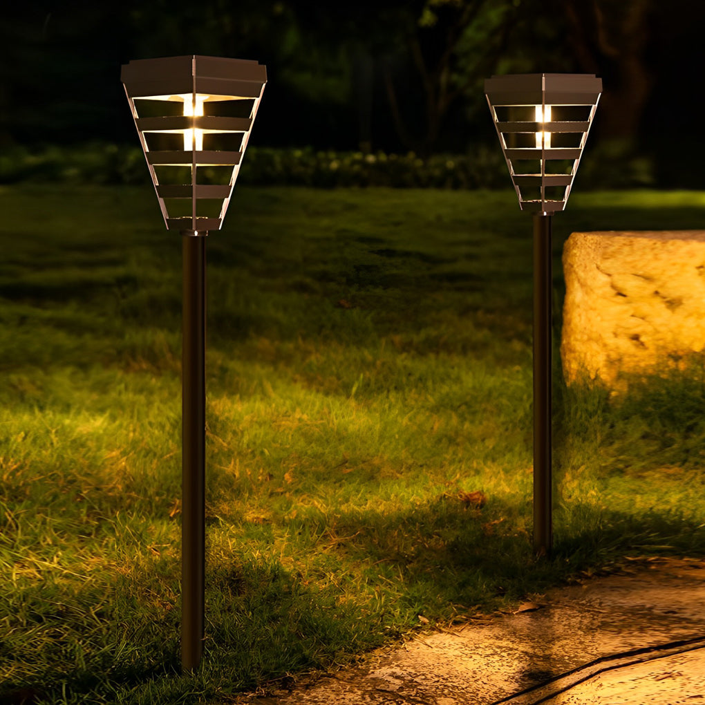 Madg Smart Solar ABS Outdoor Post Lawn Lamp