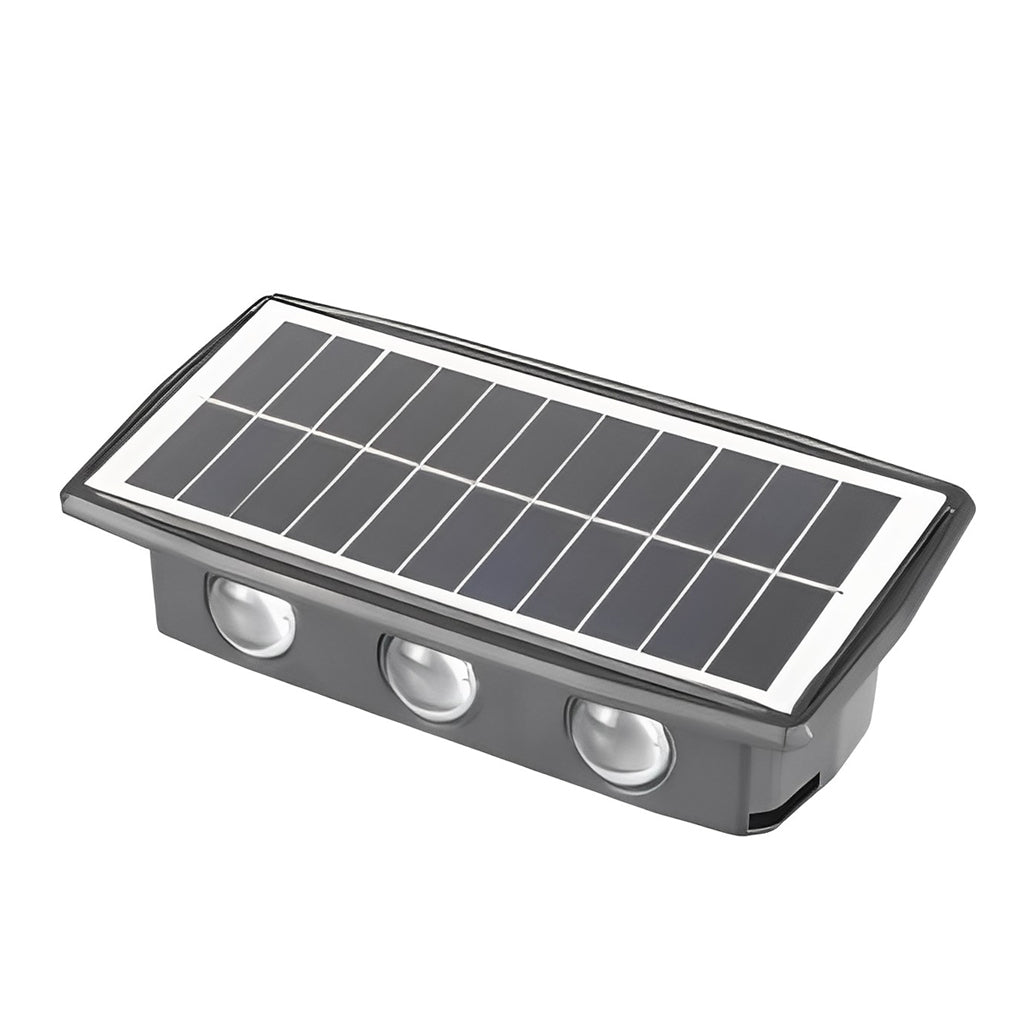 Soldier Rectangular LED Modern ABS Outdoor Wall Lamp