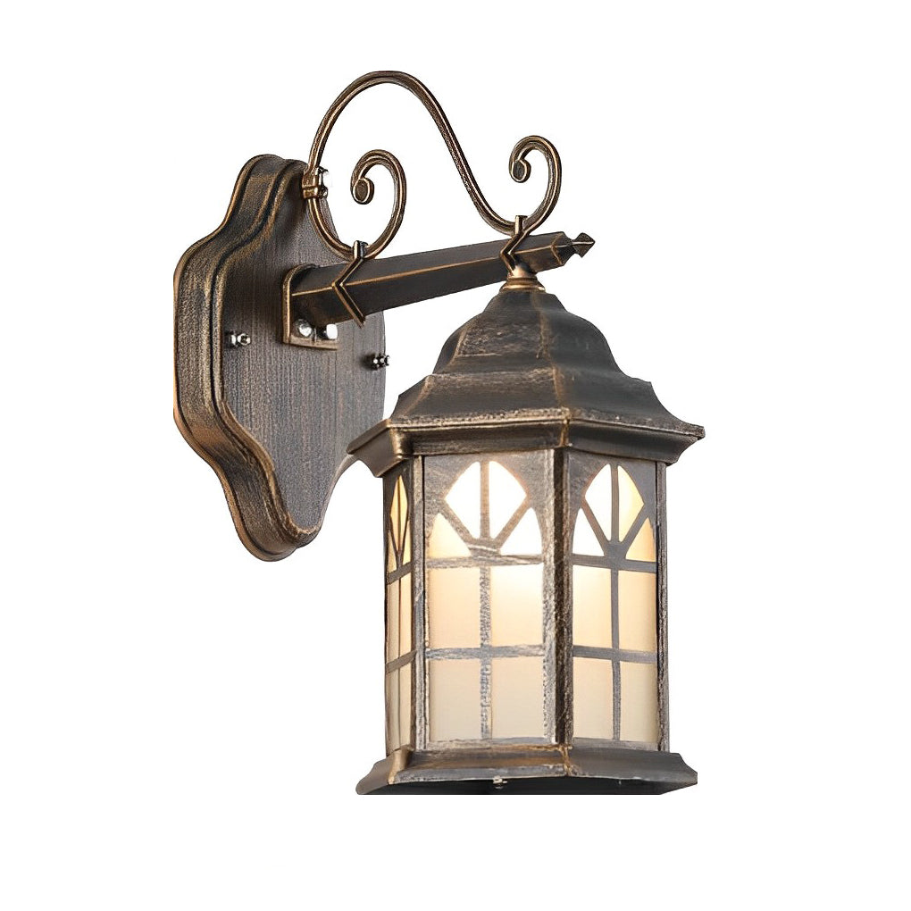 Blesed Retro LED Solar Outdoor Wall Lamp