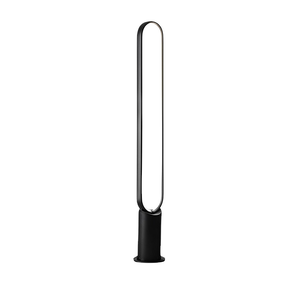 Modern Long Linear LED Solar Pathway Lights in Black , Waterproof