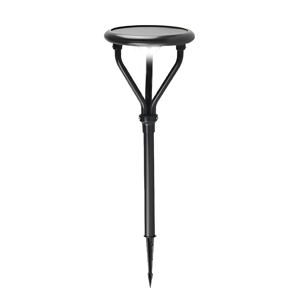 Adrienne Modern LED Post – Outdoor Round Light