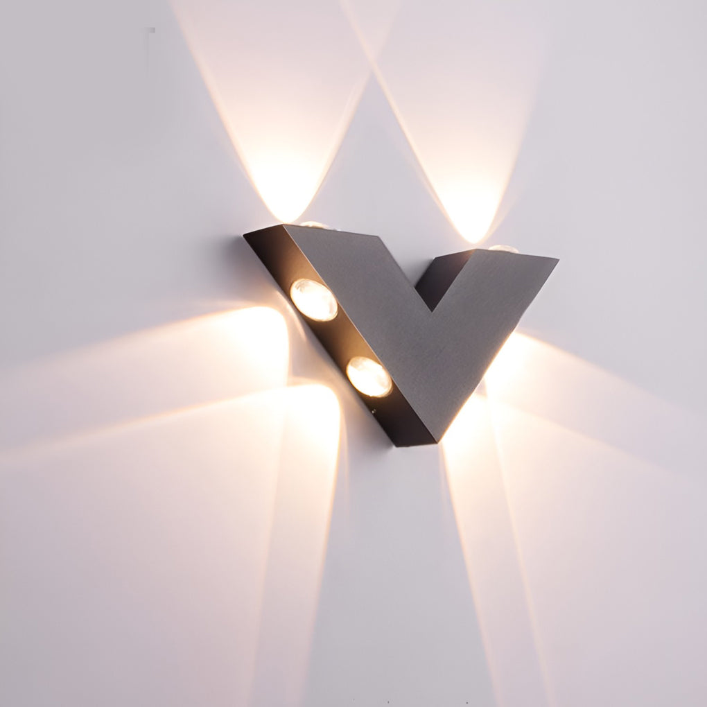 Seeds V-shaped Modern Outdoor Wall Washer Light