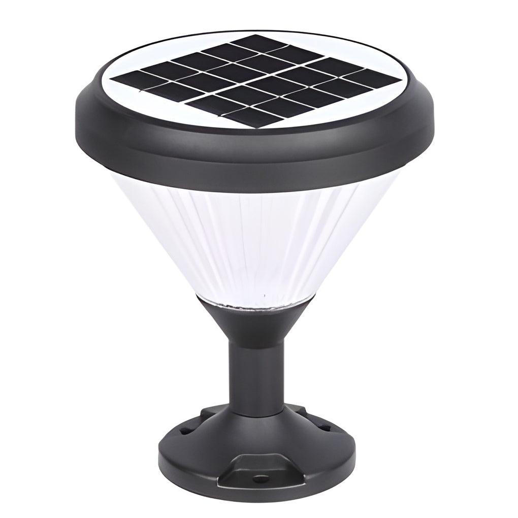 Plans Round LED Modern Outdoor Post Caps Pillar Light
