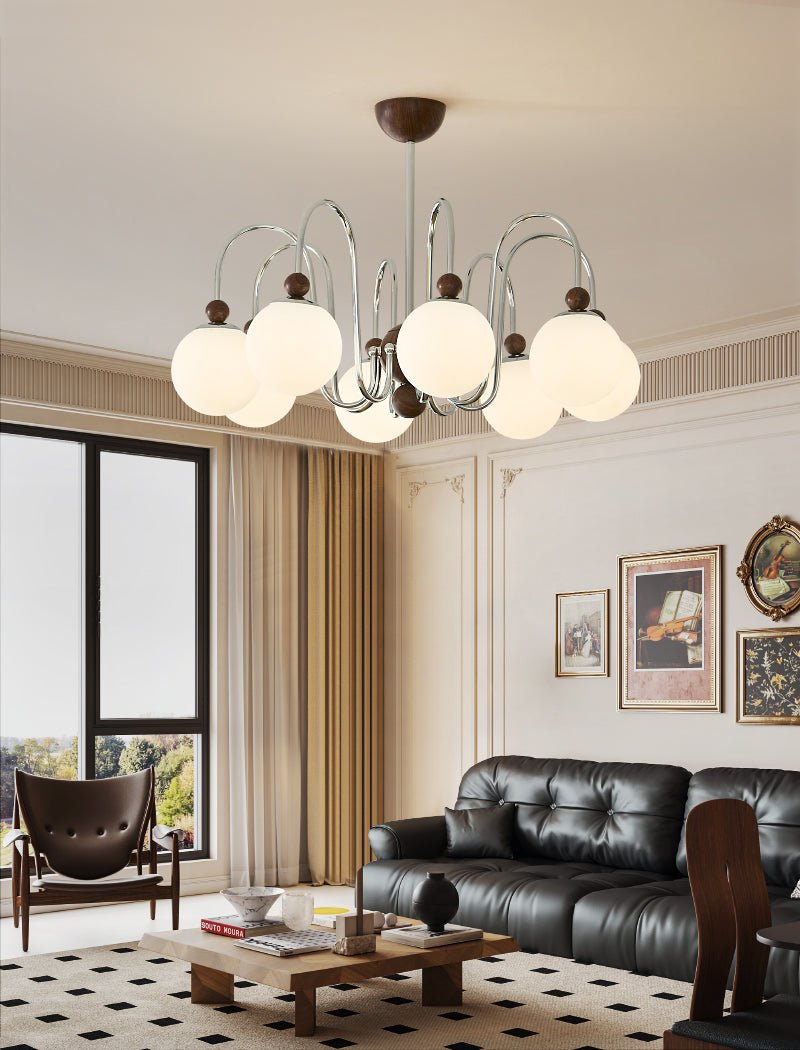 Fentel Loop Chandelier-Neutral Decor