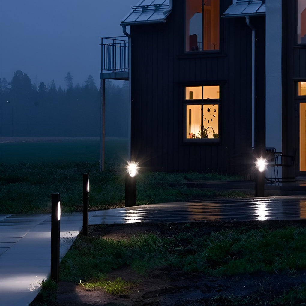 Elliott Sleek Modern Unique Outdoor Pathway Lights