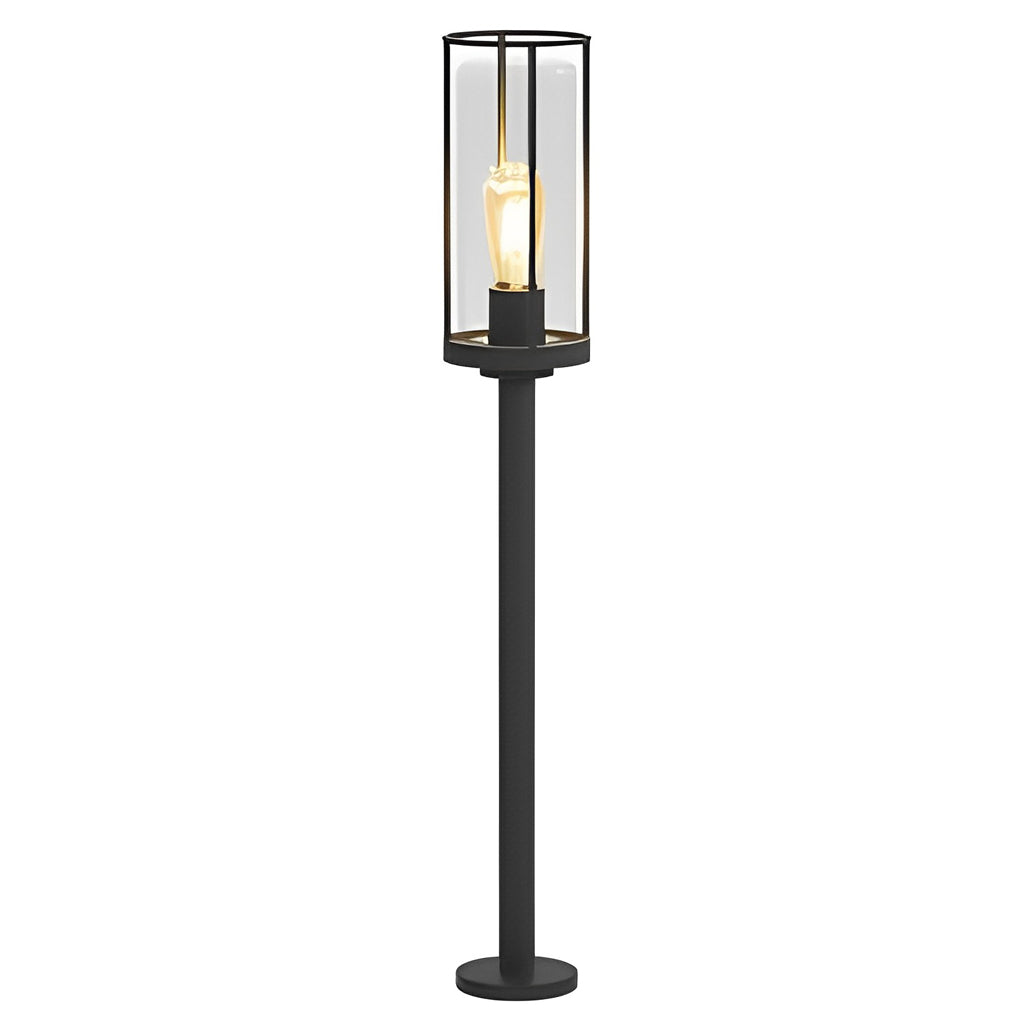 Mlly Modern Minimalist Round Stainless Steel Outdoor Light