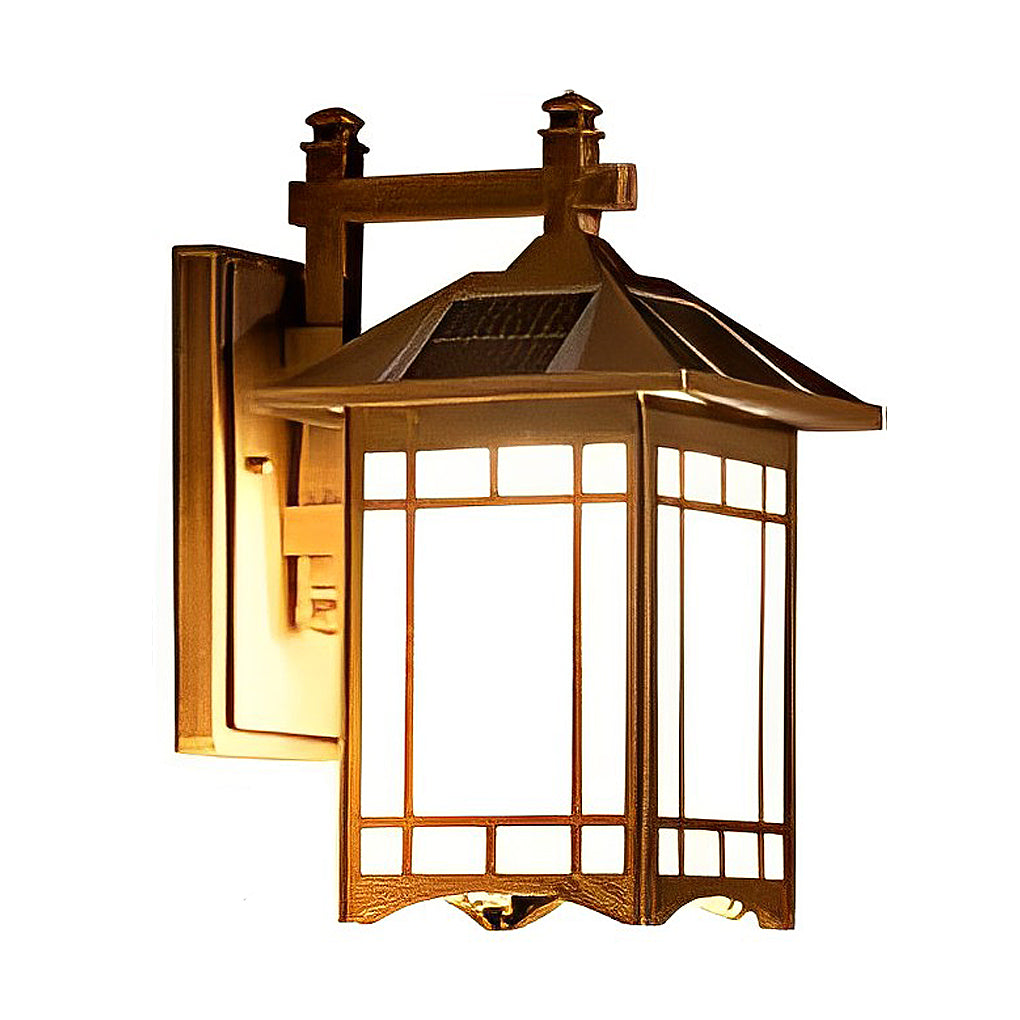 Edith Retro LED Vintage Outdoor Sconce Wall Lamp