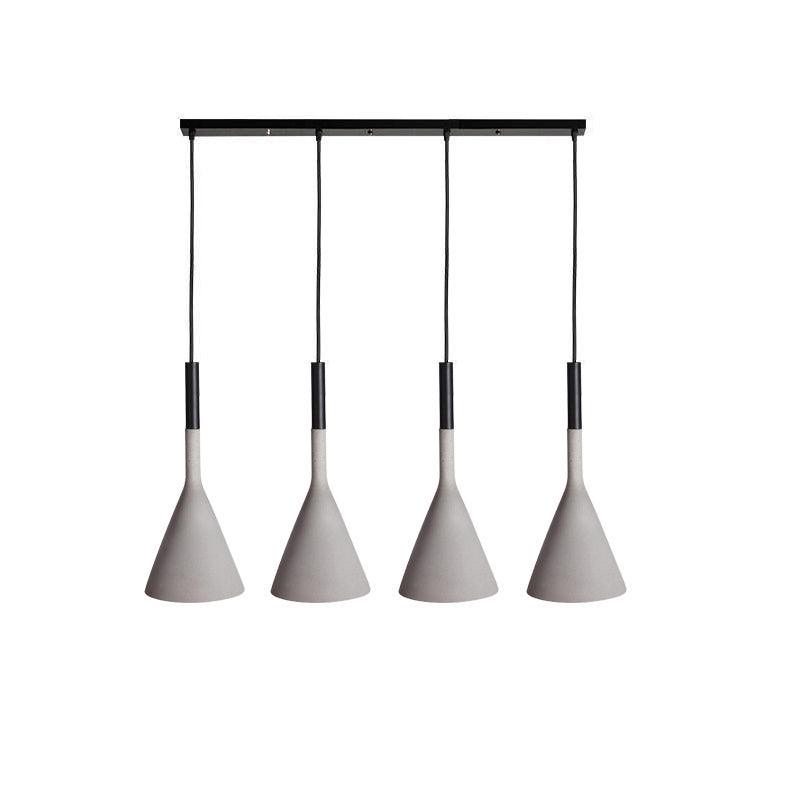 Nixor Pendant Lamp Concrete Conical Industrial-Neutral Decor