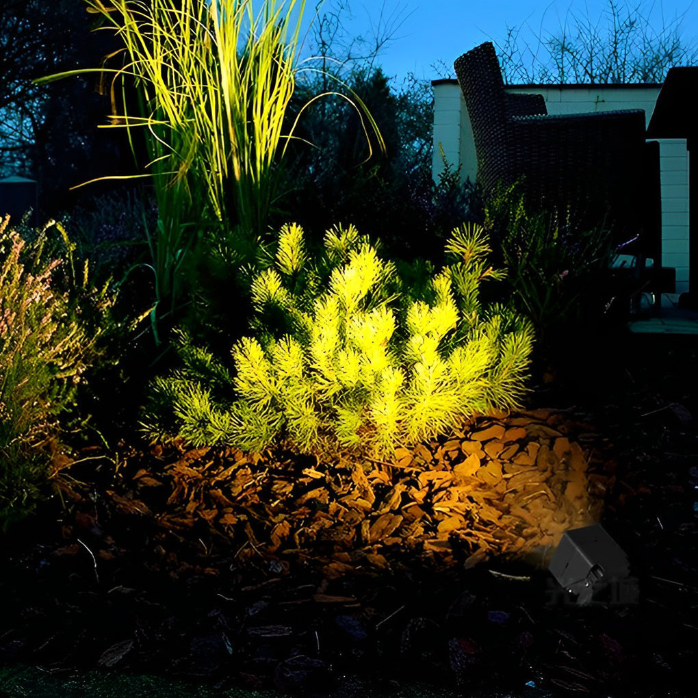 Dutiful Adjustable Square Colorful Outdoor Spotlight Wall Lights
