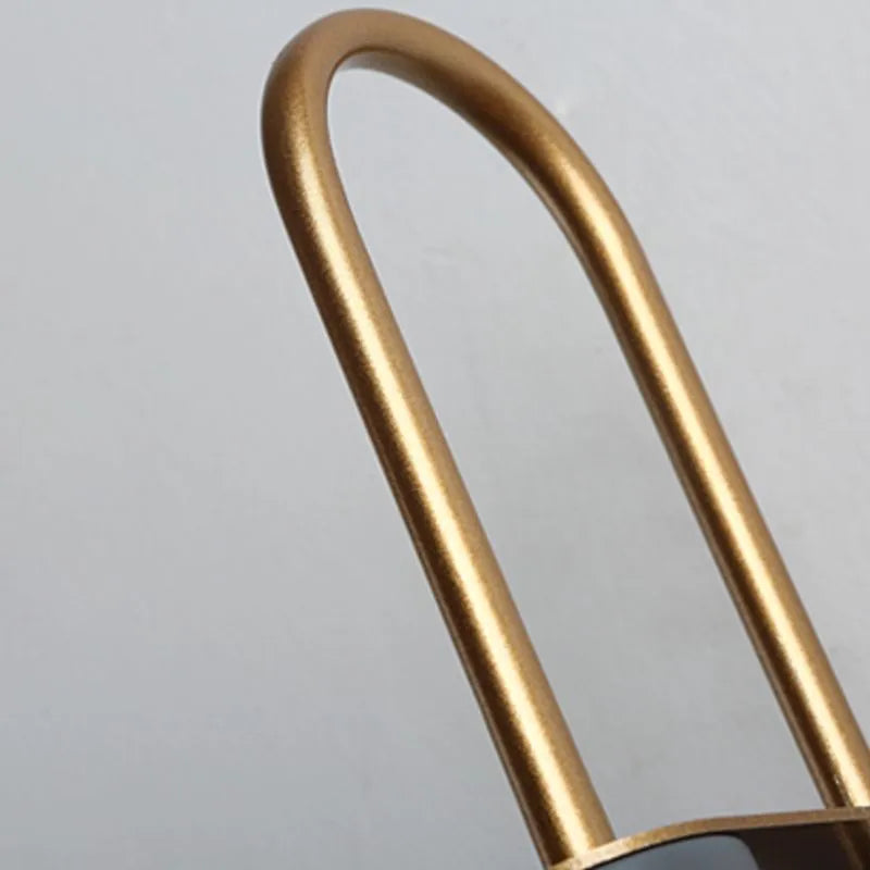 Valentina Vintage Horn Shape Metal Wall Lamp, Living room/Bedroom/Bathroom - Neutral Decor