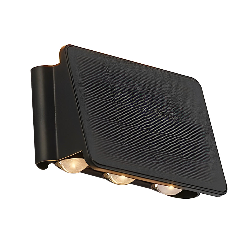Genevieve Modern Minimalist Solar Outdoor Wall Lamp