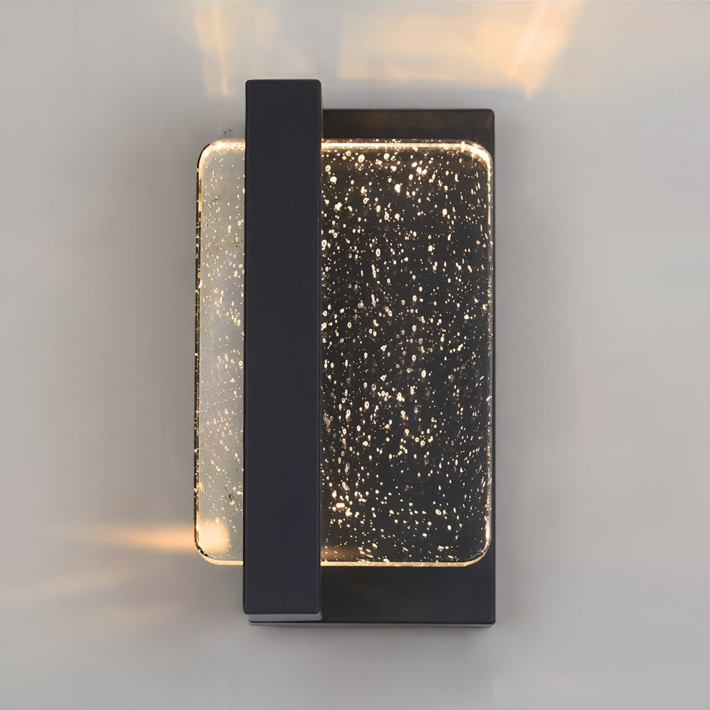 Luminous Creative Modern Crystal Outdoor Wall Lamp