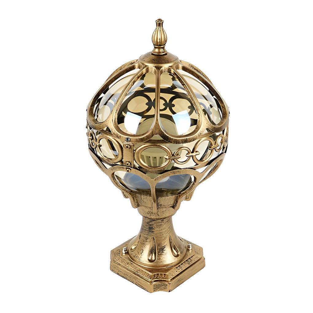 Genva Creative Ball LED European Outdoor Fence Post Lights