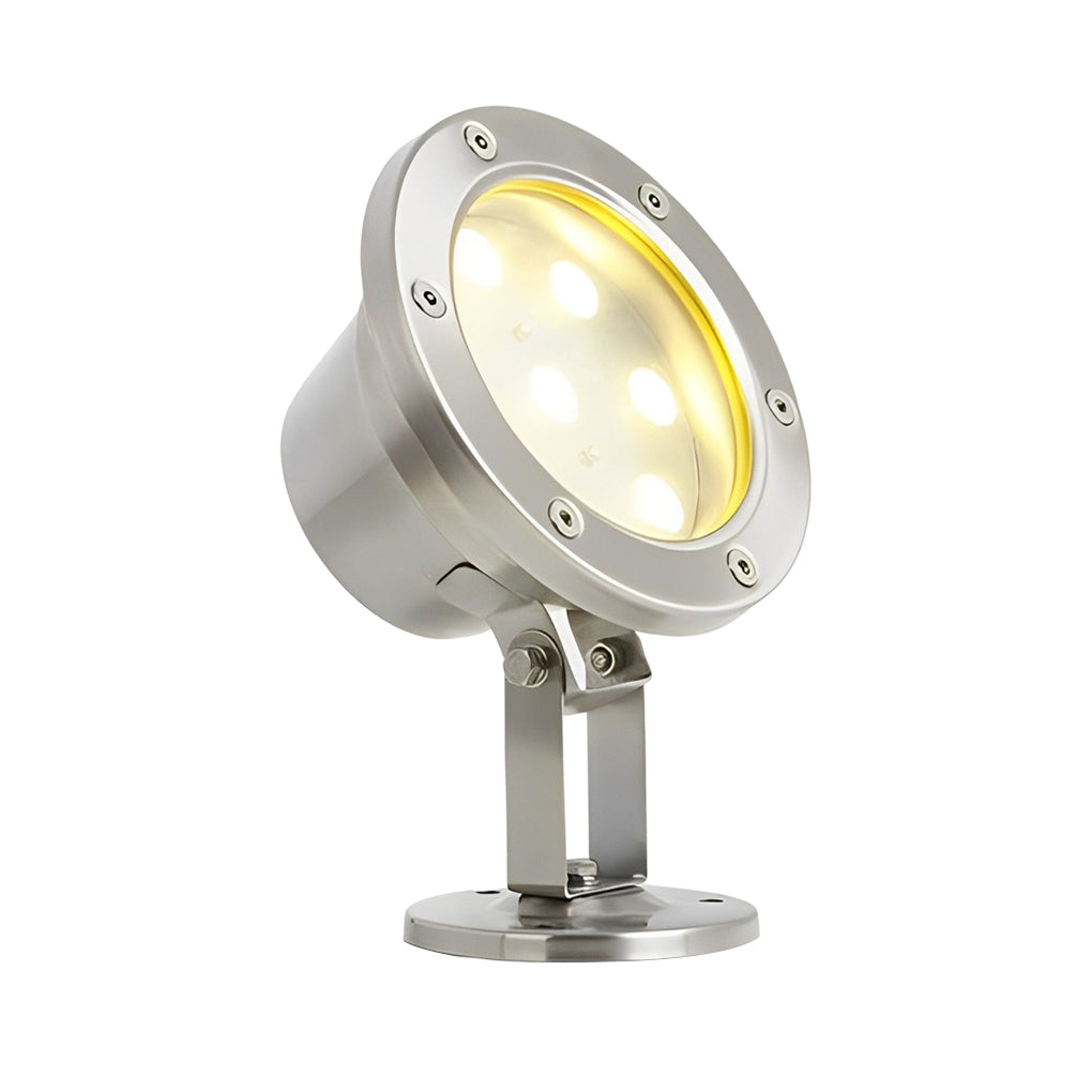 Fan Modern LED Underwater Pool Steel Outdoor Spot Light