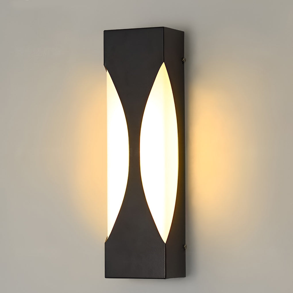 Creative Rectangular Modern Outdoor Wall Sconce