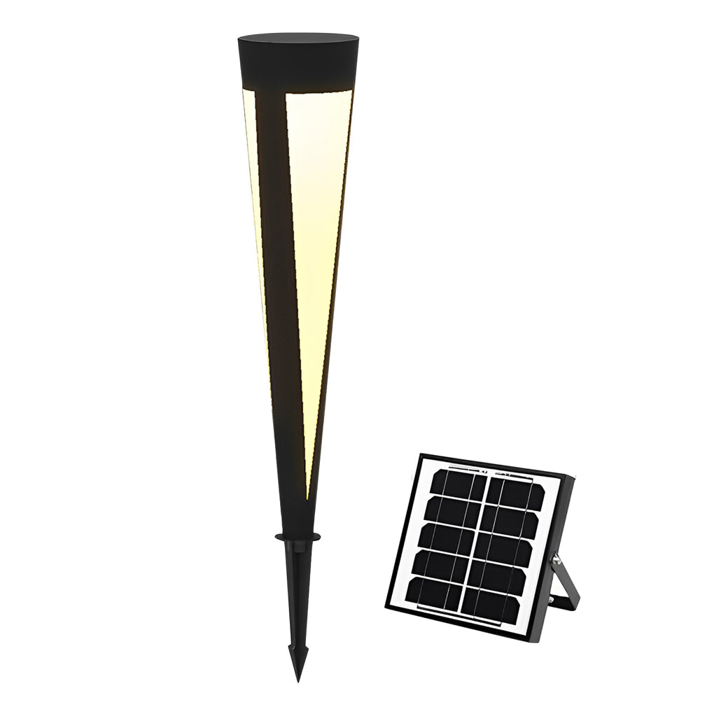 Prtty Round Solar LED Outdoor Lawn Lamp