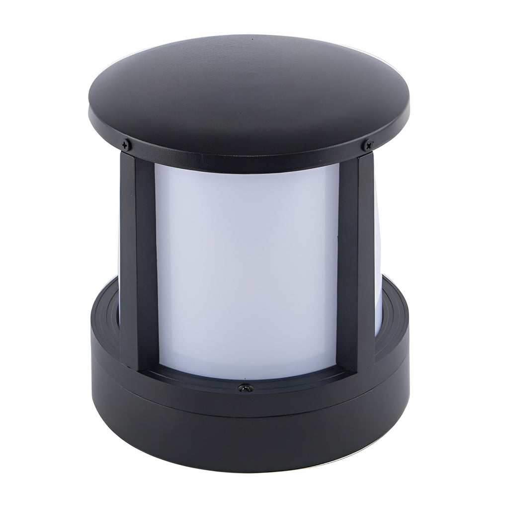 Sapphire Cylindrical LED Outdoor Fence Post Lights
