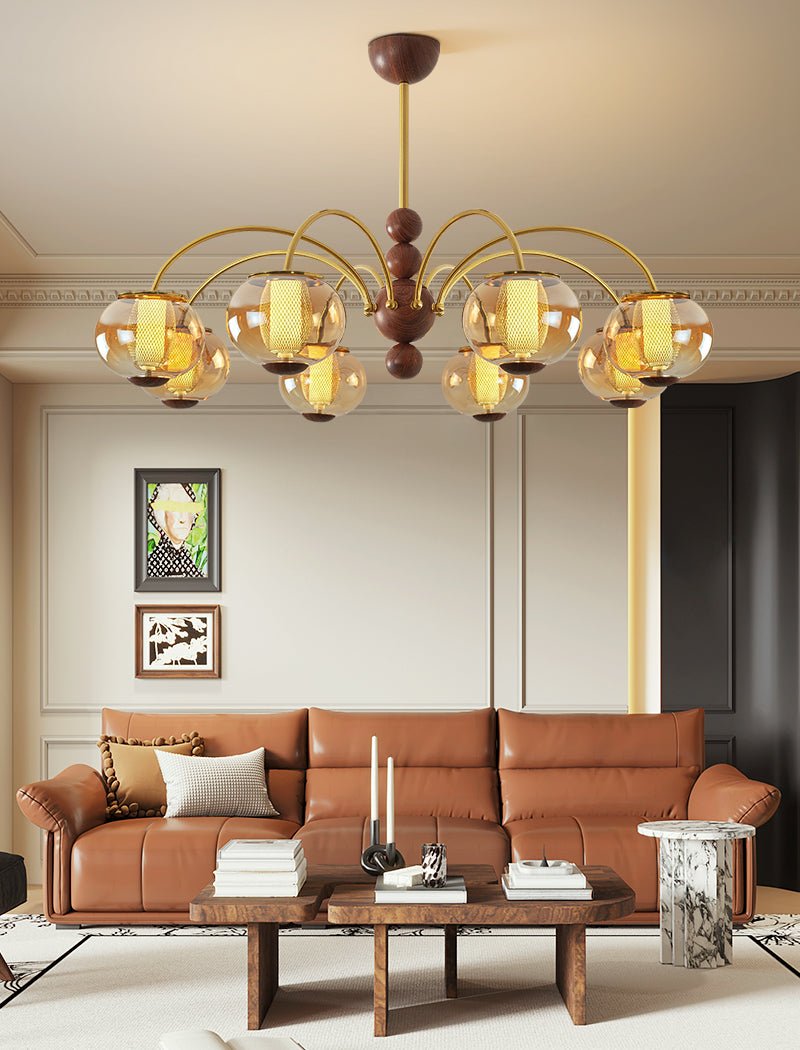 Mae Bloom Chandelier-Neutral Decor