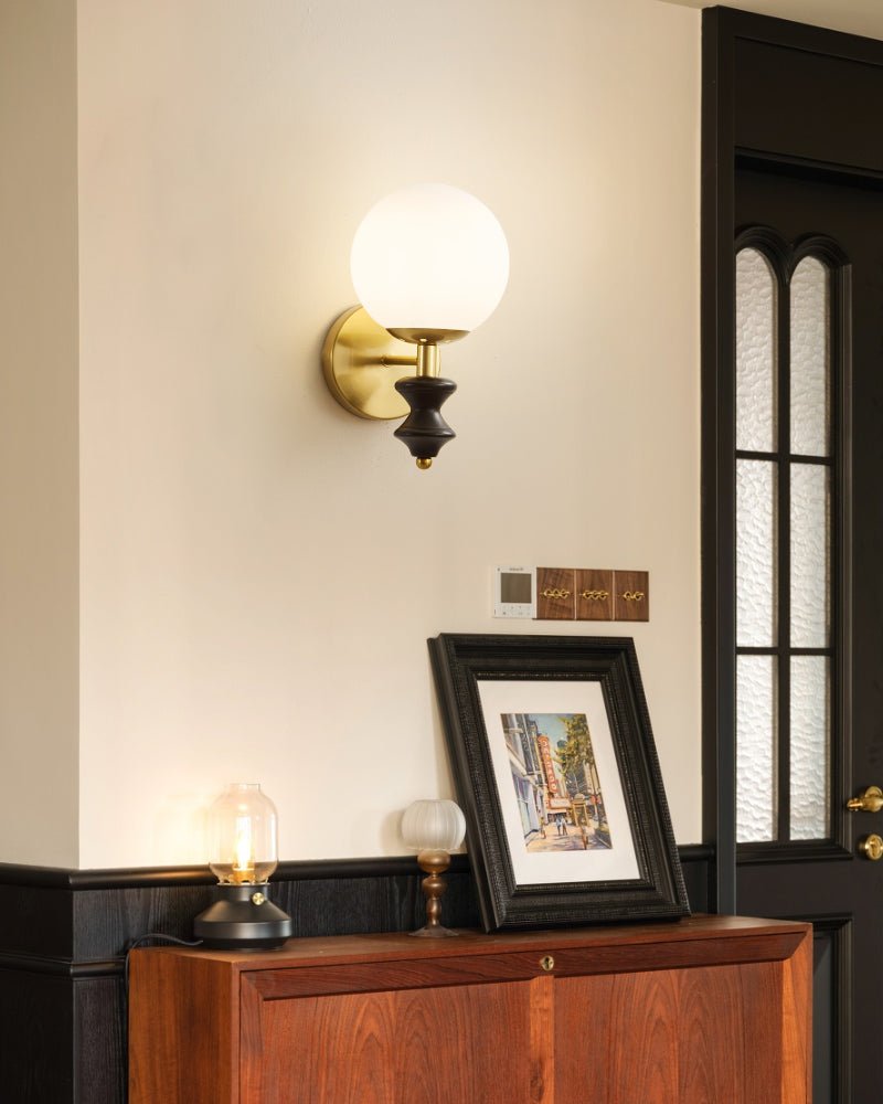 Kios Globe Wall Sconce-Neutral Decor