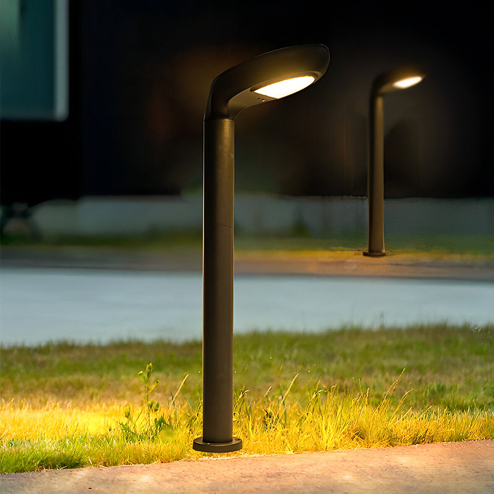 Vnia Minimalist Powered Sleek Outdoor Lawn Lamp
