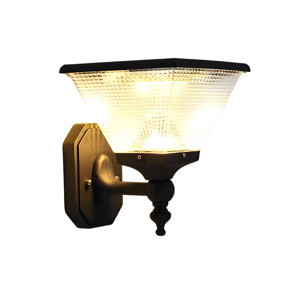 Merlin LED Classic Unique Solar Outdoor Wall Light